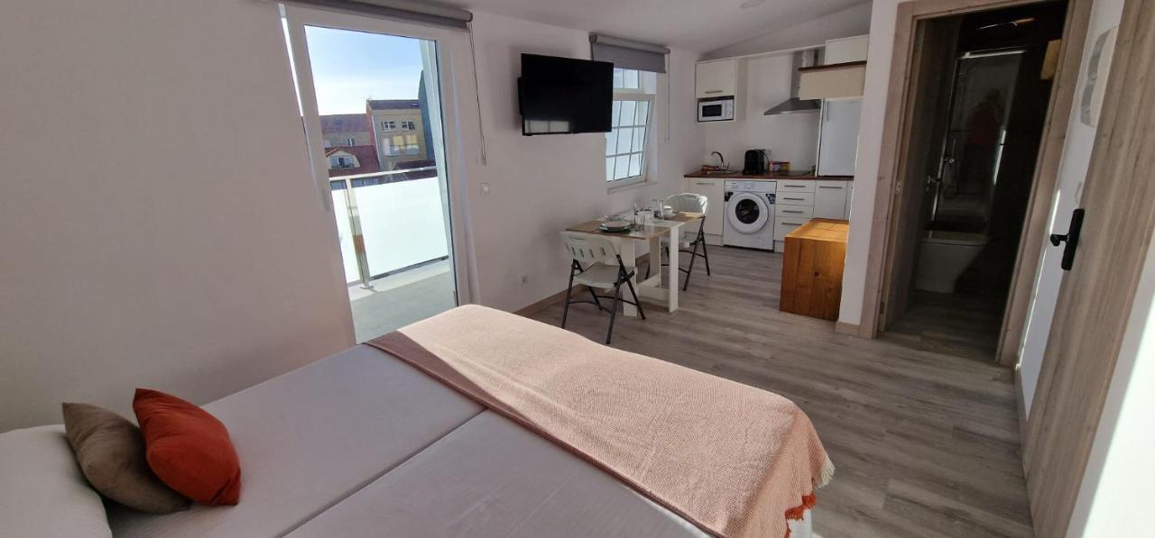 Estudios En Plaza Cabo Da Vila Centro Muxia Εξωτερικό φωτογραφία