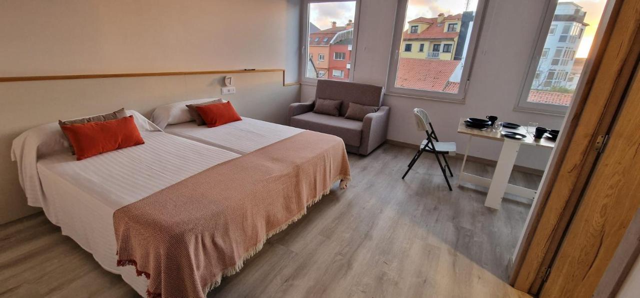 Estudios En Plaza Cabo Da Vila Centro Muxia Εξωτερικό φωτογραφία