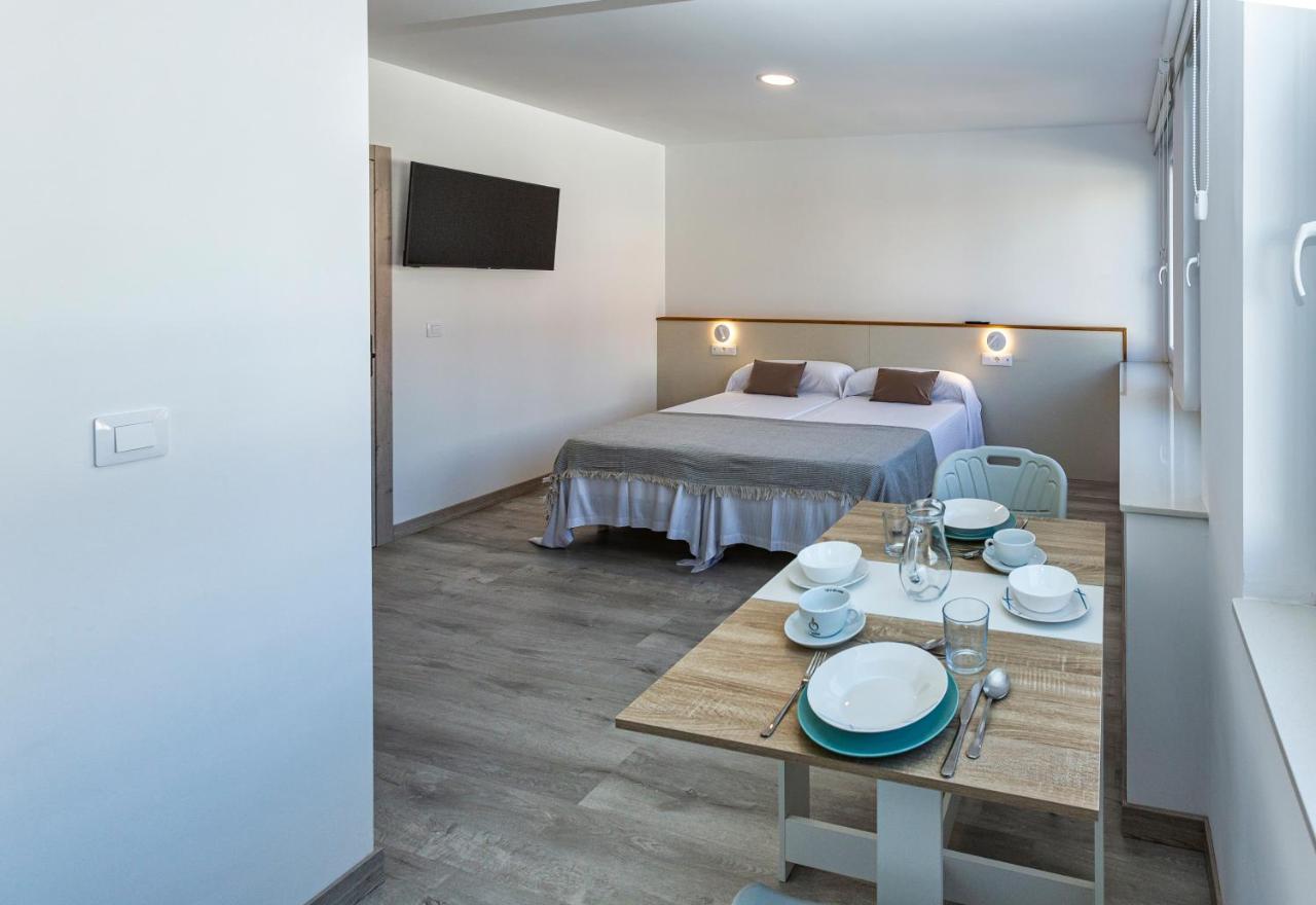 Estudios En Plaza Cabo Da Vila Centro Muxia Εξωτερικό φωτογραφία