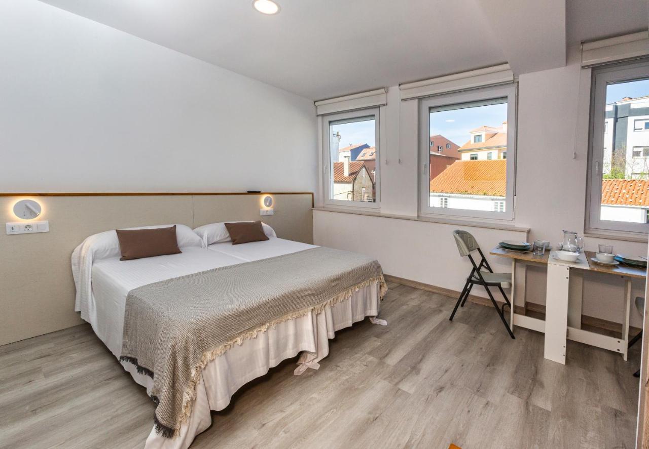 Estudios En Plaza Cabo Da Vila Centro Muxia Εξωτερικό φωτογραφία