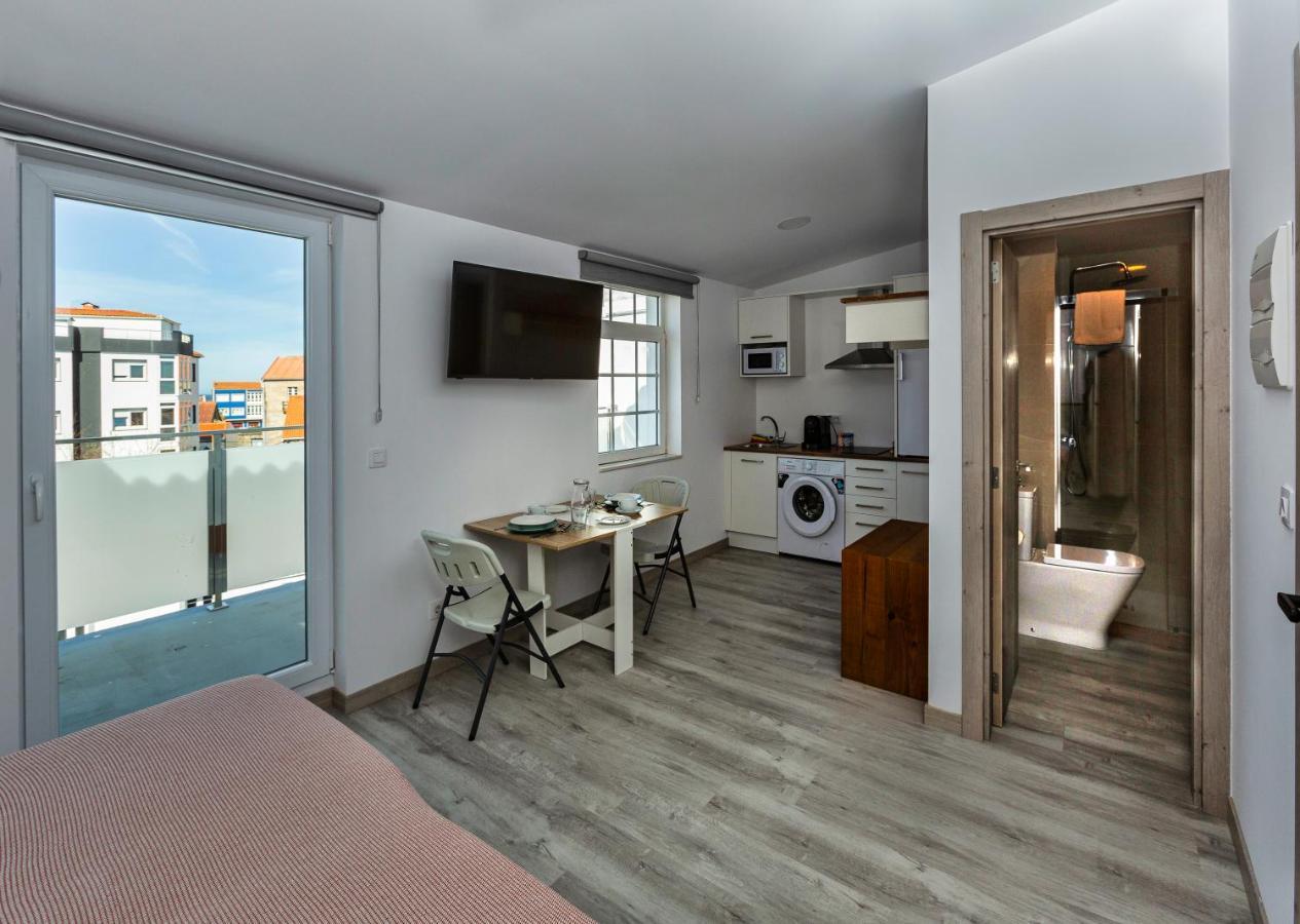 Estudios En Plaza Cabo Da Vila Centro Muxia Εξωτερικό φωτογραφία